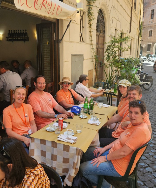 Familienwallfahrt alpetour Team Rom