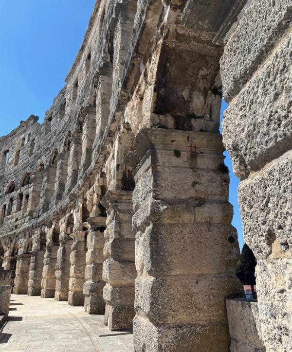 Blogbeitrag - Leonie Frischmuth Kroatien - Pula Arena