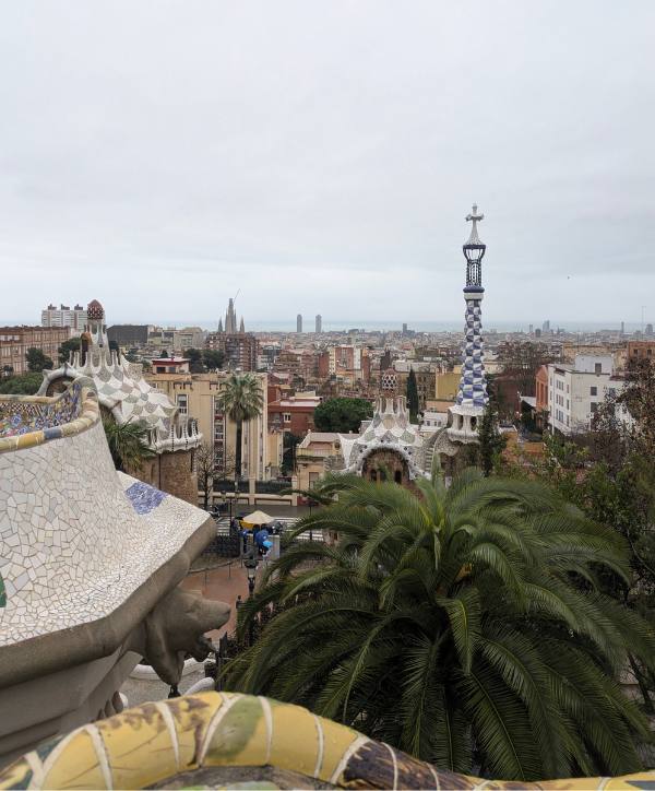 Blogbeitrag Lisa Nuber Spanien - Blick über BCN