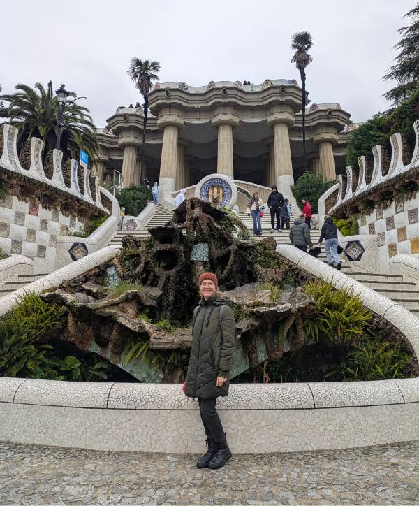 Blogbeitrag Lisa Nuber Spanien - Park Guell