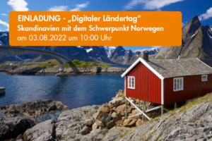 Einladung digitaler Ländertag Skandinavien