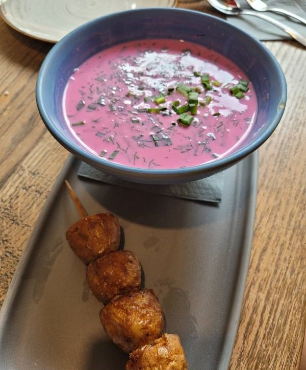 Rote-Beete-Suppe
